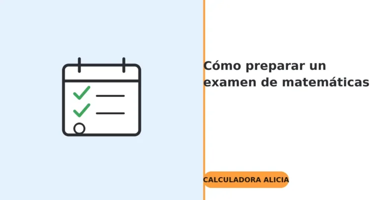 Cómo preparar a tu hijo para un examen de matemáticas